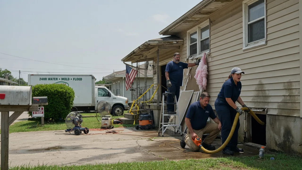 Water Damage Repair in Cottontown, TN near me